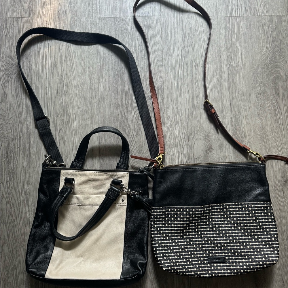 Fossil and the sak purses